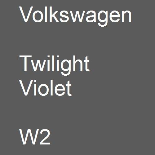 Volkswagen, Twilight Violet, W2.